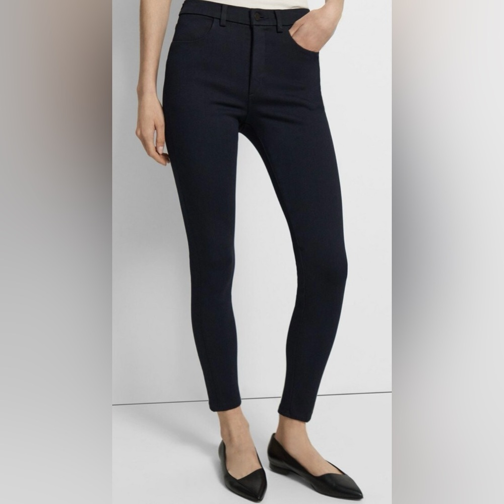 J Brand - Jegging in Stretch Twill - Navy - Size 24 Waist